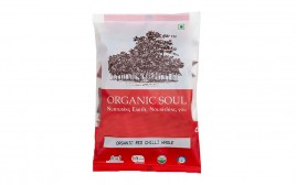 Organic Soul Organic Red Chilli Whole   Pack  100 grams